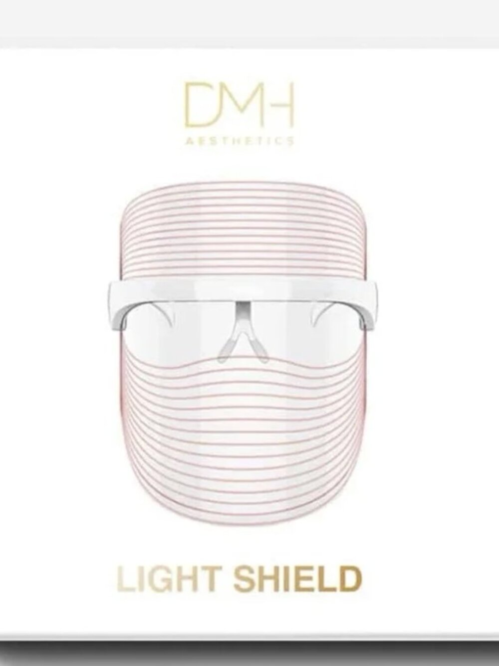 DMH Aesthetics LED Light Therapy Face Mask + Charger. New/sealed. MSRP $190.00.
